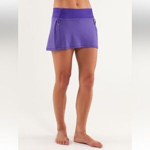 Lululemon Hot 'N Sweaty Skirt
Bruised Berry